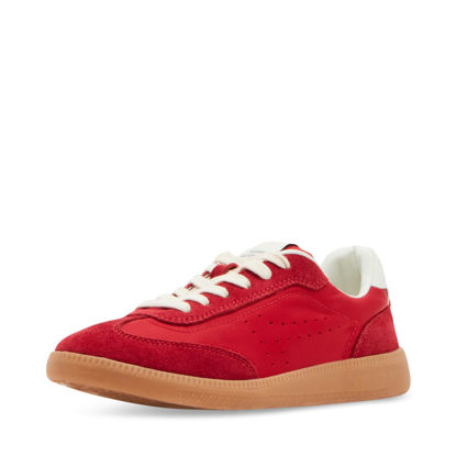 Picture of Steve Madden Women's Duo Sneaker, Red, 6 - Size: 6