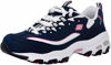 Picture of Skechers Sport Women's D'Lites Original Lace-Up Sneaker, Navy/Pink, 9 M US - Size: 9