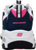Picture of Skechers Sport Women's D'Lites Original Lace-Up Sneaker, Navy/Pink, 7.5 M US - Size: 7.5
