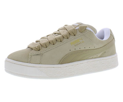 Picture of PUMA Womens Suede XL Lace Up Sneakers Shoes Casual - Beige - Size 8 M, 39764805 - Size: 8