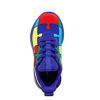 Picture of Soulsfeng Kids Tennis Shoes Lightweight Breathable Boys Running Shoe Fashion Athletic Walking Sneakers for Girls Olympic Blue Puzzle Pattern Little Kid 3 - Size: 3 Little Kid