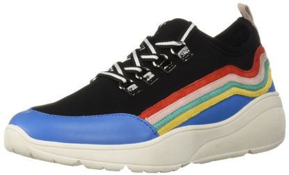 Picture of Steve Madden Women's CAVO Sneaker, Black/Multi, 6.5 M US - Size: 6.5