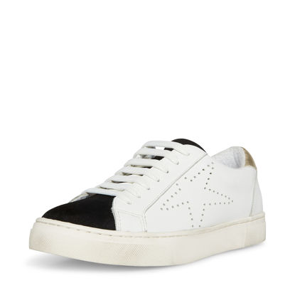 Picture of Steve Madden Women's Rezume Sneaker, White, 6.5 - Size: 6.5