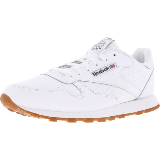 Picture of Reebok boys Classic Leather Shoes?- Little Kids Sneaker, White/Gum, 10.5 Little Kid US - Size: 10.5 Little Kid