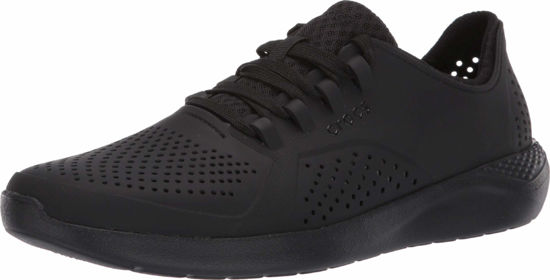 Picture of Crocs Men's LiteRide 360 Pacer Sneakers, Black/Black, 5 Men - Size: 5