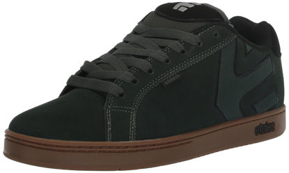 Picture of Etnies Men's Fader Skate Shoe, Green/Gum, 8 - Size: 8