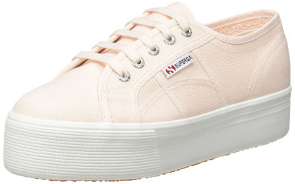 Picture of SUPERGA Women's Low-Top Trainers, Pink Pink W0i, 7.5 - Size: 7.5