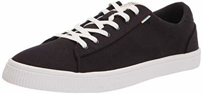 Picture of TOMS mens Carlson Sneaker, Black, 7 US - Size: 7