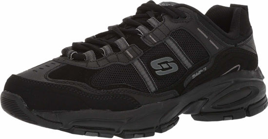 Picture of Skechers mens Vigor 2.0 Trait fashion sneakers, Black, 7.5 US - Size: 7.5