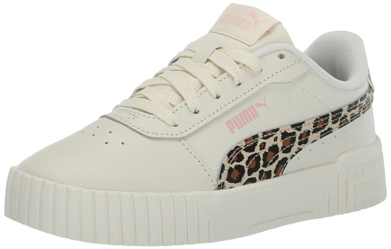 Picture of PUMA Womens Carina 2.0 Sneaker, Frosted Ivory-Rose Dust, 9.5 - Size: 9.5