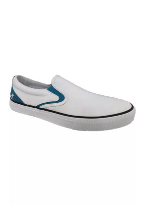 Picture of Hurley Men's Kayo Slip-On Sneakers, White/Biscay Bay, 13 - Size: 13