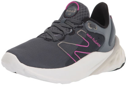 Picture of New Balance Women's Fresh Foam Roav V2 Running Shoe, Black/Grey/Pink, 7 - Size: 7