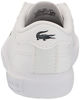 Picture of Lacoste unisex child Kid's Powercourt Sneaker, Wht/Wht, 4.5 Big Kid US - Size: 4.5 Big Kid