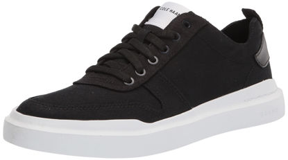 Picture of Cole Haan mens Grandpro Rally Canvas Court Sneaker, Black Canvas/Optic White, 15 US - Size: 15