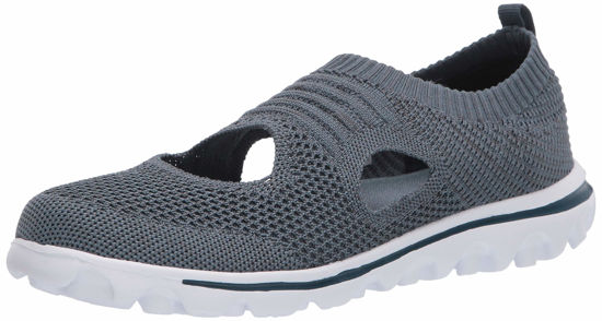 Picture of Propét Women's TravelActiv AVID Slip-On, Denim, 11 Narrow US - Size: 11 Narrow