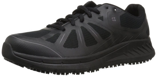 Picture of Shoes for Crews Men's Endurance II Slip Resistant Food Service Work Sneaker, Black, 8.5 Medium US - Size: 8.5