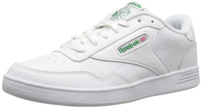 Picture of Reebok Men's Club MEMT Casual Sneakers, White/Glen Green Wide, 7.5 4E US - Size: 7.5 Wide