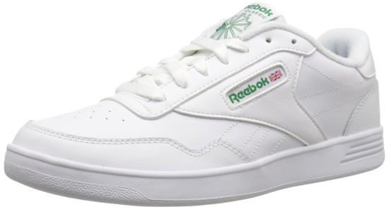 Picture of Reebok Men's Club MEMT Casual Sneakers, White/Glen Green Wide, 7.5 4E US - Size: 7.5 Wide