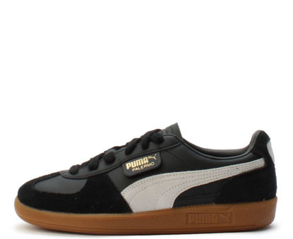 Picture of Puma Palermo (Little Kid) Sneaker, Black/Feather Gray/Gum, 3.5 US Unisex - Size: 3.5 Little Kid
