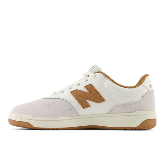 Picture of New Balance Men's Bb80 V1 Sneaker, Sea Salt/Walnut, 8 - Size: 8