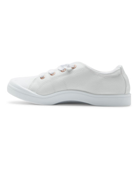 Picture of Roxy Women's Bayshore Plus Lx Loafer Flat, White Pu, 11 - Size: 11