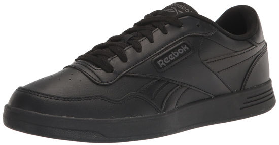 Picture of Reebok Unisex Court Advance Sneaker, Core Black/Pure Grey/Core Black, 5.5 US Women - Size: 5.5 Women/4 Men