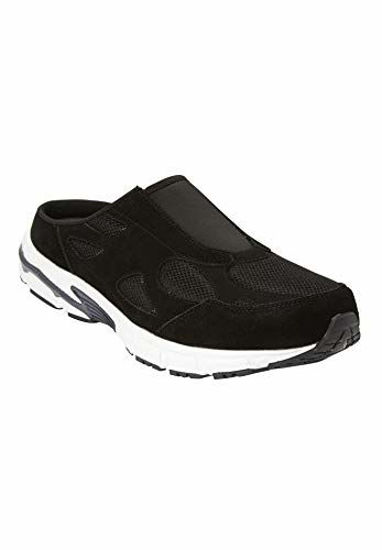 Picture of KingSize Men's Wide Width Slip-on Sneaker - Big - 16 W, Black - Size: 16 Wide