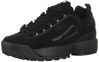Picture of Fila Men's Strada Disruptor fashion sneakers, Black/Black/Black, 11.5 US - Size: 11.5