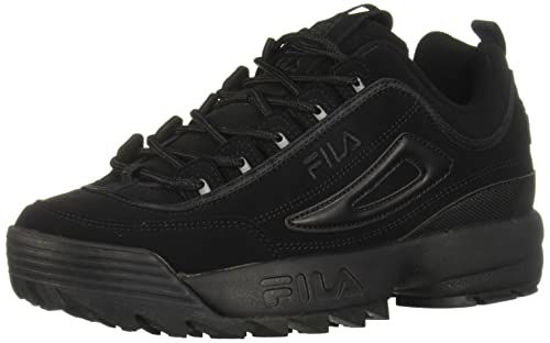 Picture of Fila Men's Strada Disruptor fashion sneakers, Black/Black/Black, 11.5 US - Size: 11.5