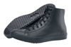 Picture of Shoes for Crews Pembroke, Men's, Women's, Unisex, Slip Resistant, High Top Work Sneakers, Leather, Men's Size 4, Women's Size 5.5 Black - Size: 5.5 Women/4 Men