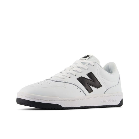 Picture of New Balance Men's BB80 V1 Sneaker, White/Black/White, 6 - Size: 6