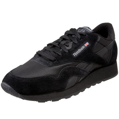 Picture of Reebok Men's Classic Nylon, Black/Black/Carbon NO C/O, 10.5 - Size: 10.5