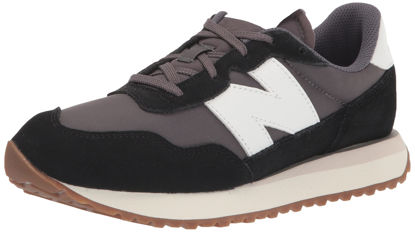 Picture of New Balance Boy's 399 V1 Lace Up Sneaker, Black/Moonbeam, 5 Wide Big Kid - Size: 5 Wide Big Kid