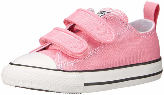 Picture of Converse Baby-Girl's Chuck Taylor All Star 2V Low Top Sneaker, Pink, 2 M US Infant - Size: 2 Infant
