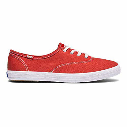 Picture of Keds Women's Champion ORG CORE Canvas Sneaker, Red, 7 - Size: 7