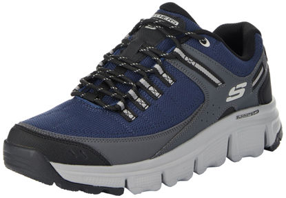 Picture of Skechers Men's Sneaker Trainers, Navy Synthetic Mesh Gray Trim, 6.5 - Size: 6.5
