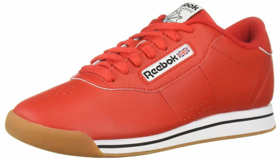 Picture of Reebok Women's Princess Sneaker, techy red/white/gum, 5 M US - Size: 5