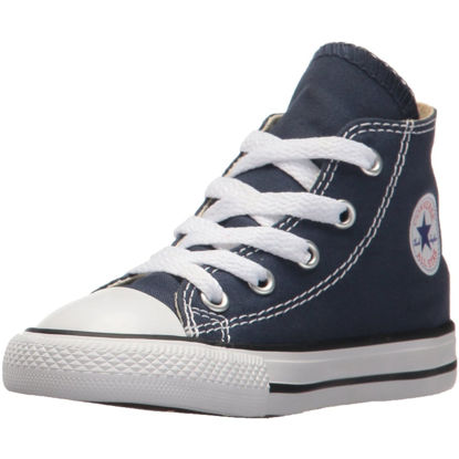 Picture of Converse Kid's Chuck Taylor All Star High Top Shoe, Navy, 4 Toddler (1-4 Years) - Size: 4 Toddler