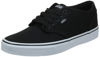 Picture of Vans Men's Atwood Trainers Low-Top Sneakers, Black Canvas Black White, 15 AU - Size: 15