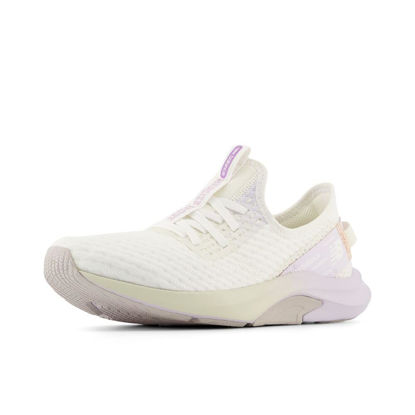 Picture of New Balance Women's Dynasoft Nergize Sport V2 Sneaker, Sea Salt/Taro, 10.5 - Size: 10.5