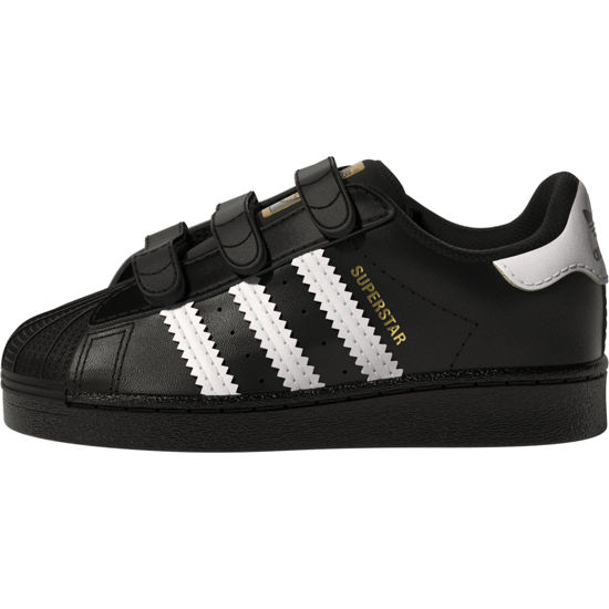 Picture of adidas Originals baby boys Superstar Cloudfoam Sneaker, Core Black/White/Core Black, 6 Big Kid US - Size: 6 Infant