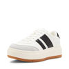 Picture of Madden Girl Women's Navida Sneaker, White/Black, 6.5 - Size: 6.5