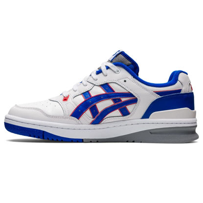 Picture of ASICS Men's EX89 Shoes, 9.5, White/Illusion Blue - Size: 9.5