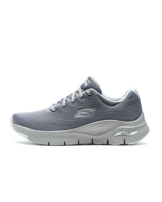 Picture of Skechers Women's Arch FIT-Sunny Outlook Grey/Mint Sneaker 6 M US - Size: 6