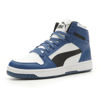 Picture of PUMA Men's REBOUND LAYUP Sneaker, PUMA White-PUMA Black-Clyde Royal, 13 - Size: 13