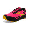 Picture of Brooks Women’s Divide 4 Trail Running Shoe - Diva Pink/Black/Lemon Chrome - 12 Medium - Size: 12