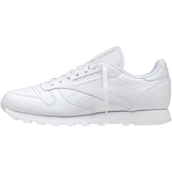 Picture of Reebok Men's Classic Leather Casual Sneakers, White/White/White, 7.5 M US - Size: 7.5