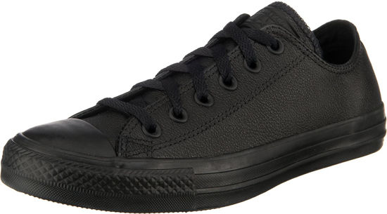 Picture of Converse Women's Chuck Taylor All Star Leather Sneaker, Black, 5.5 - Size: 5.5