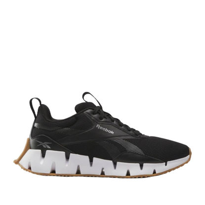 Picture of Reebok Women's Zig Dynamica Str Sneaker, Core Black/Footwear White/Silver Metallic, 10 - Size: 10