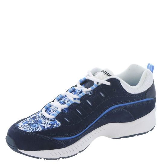 Picture of Easy Spirit Women's Romy Sneaker, Blue/White Floral Multi, 6.5 - Size: 6.5